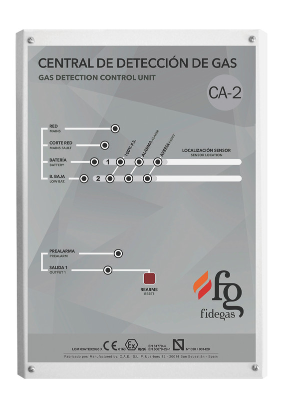 CENTRAL DETECCION DE GASES